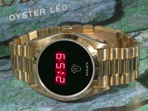DWF - The Digital Watch Forum topic - ROLEX LED more...